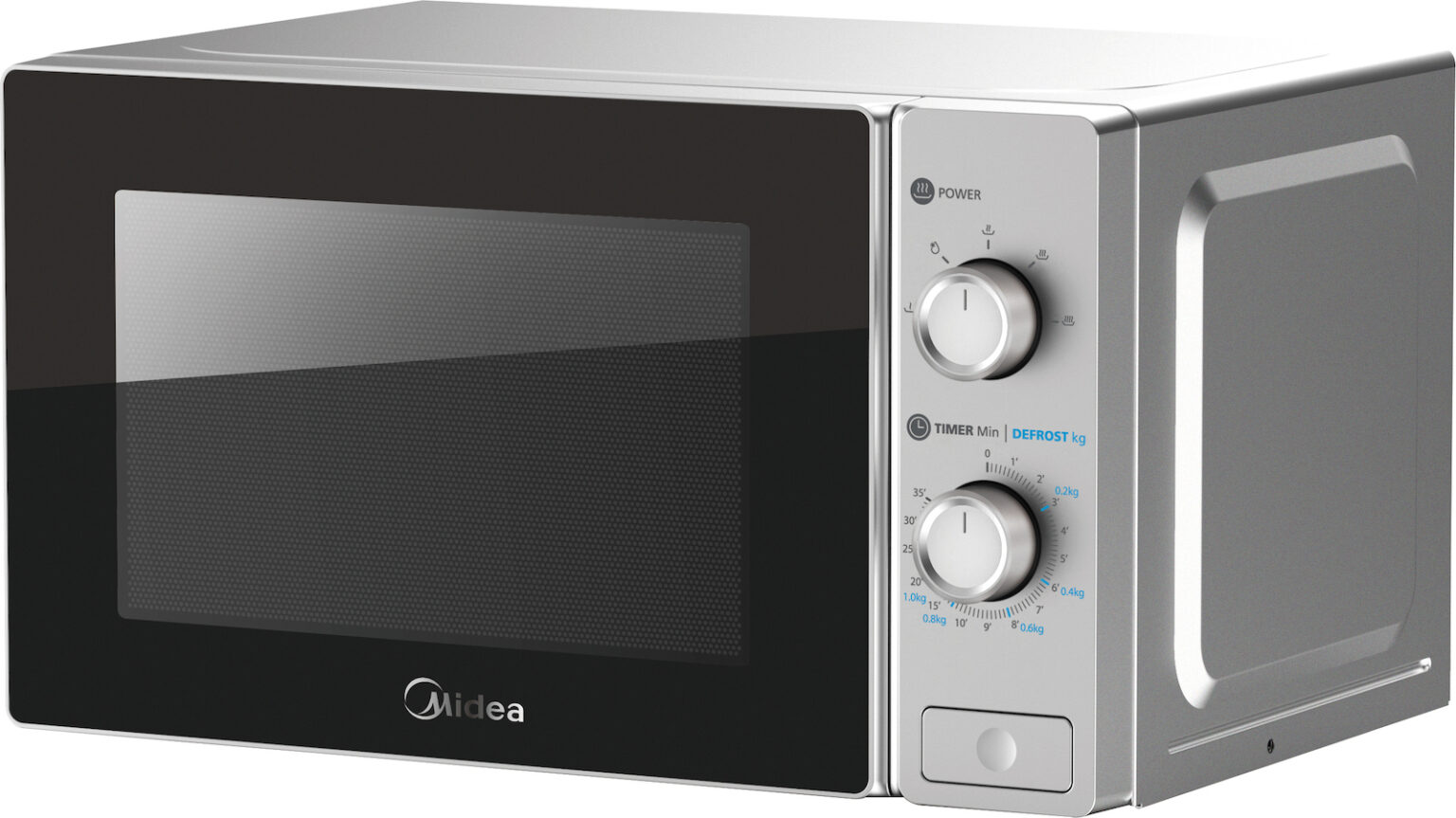 Midea MM720C2AT-SB Microwave Oven 20lt Inox - Tzimas Electrics